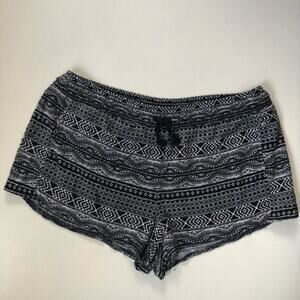 Arizona Jeans Women's Print Shorts Sz L